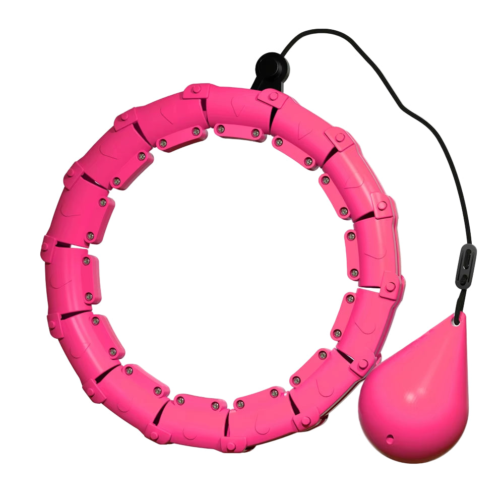 Detachable Fitness Hula Hoop Adjustable Waist Trainer for Women Indoor Outdoor Weight Loss Belly Abdominal Fitness Equipment